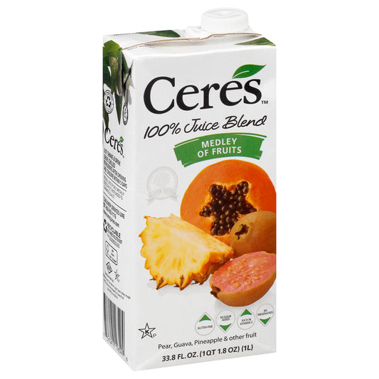 Ceres Medley of Fruits 100% Juice Blend 33.8 oz