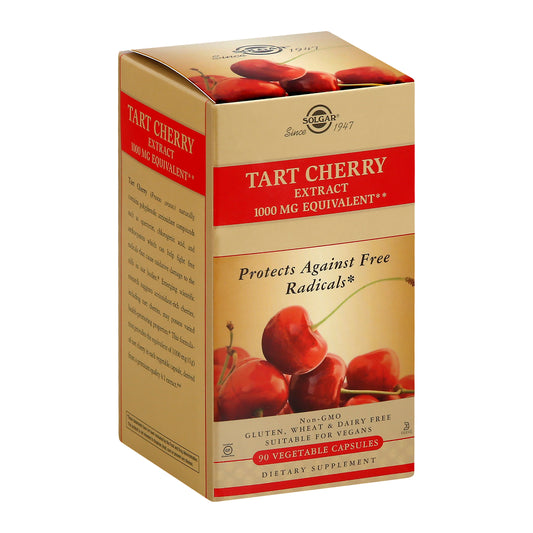 Solgar Vegetarian Capsules Tart Cherry Extract 90 ea
