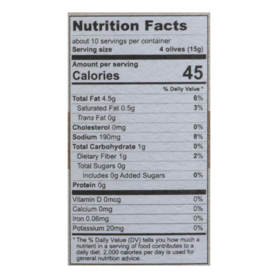 Divina Organic Pitted Kalamata Olives 10.2 oz
