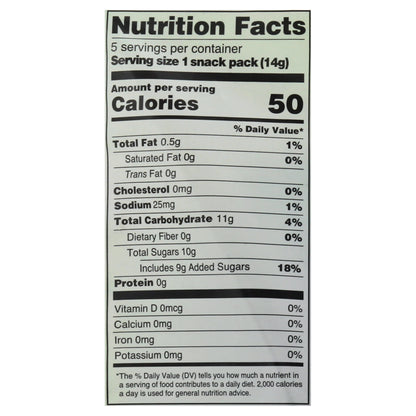 YumEarth Giggles 5 Snack Packs Organic Sour Chewy Candy Bites 5 ea