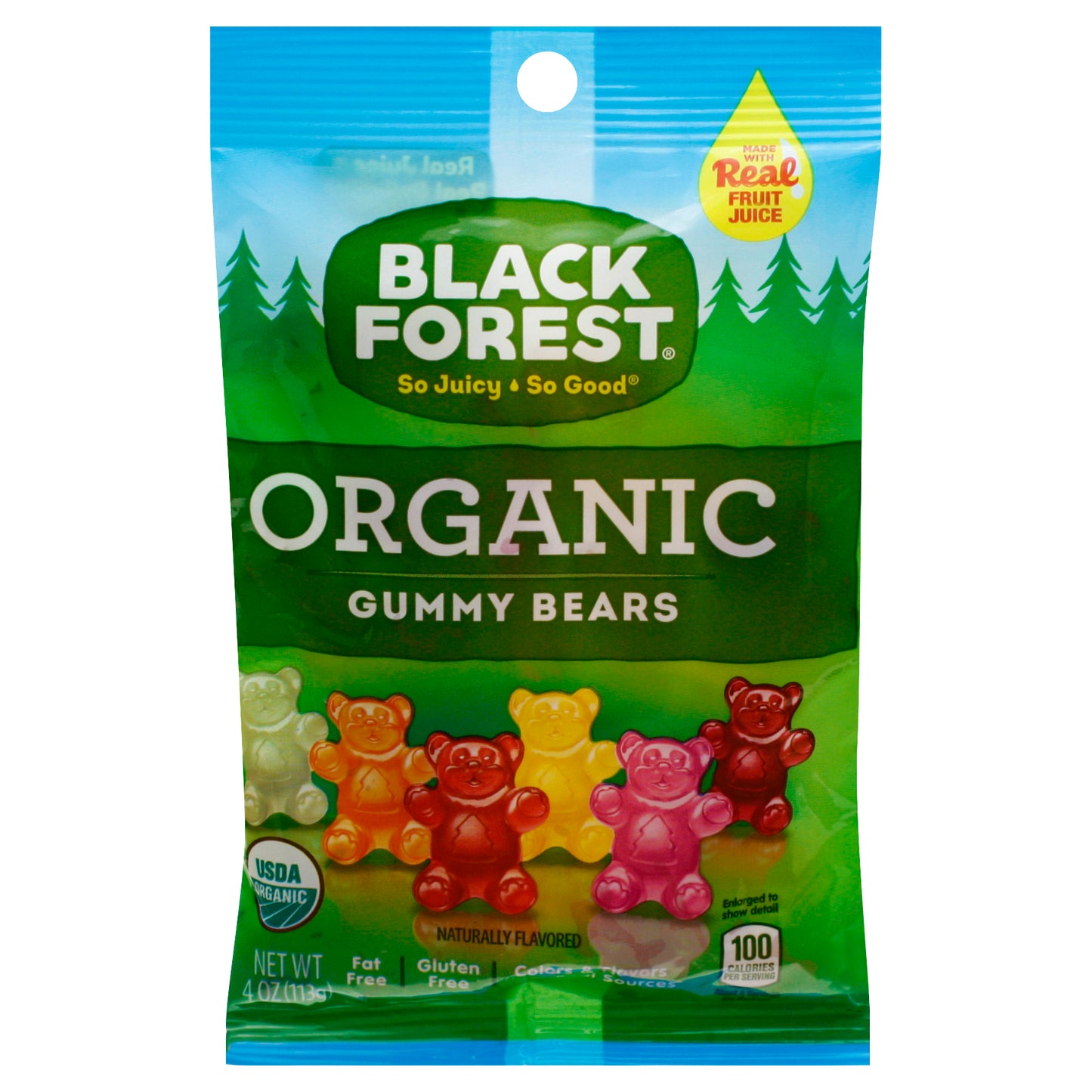 Black Forest Organic Gummy Bears 4 oz