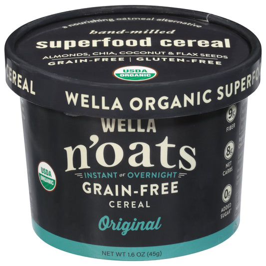 Wella N'Oats Grain Free Instant or Overnight Original Cereal 1.6 oz