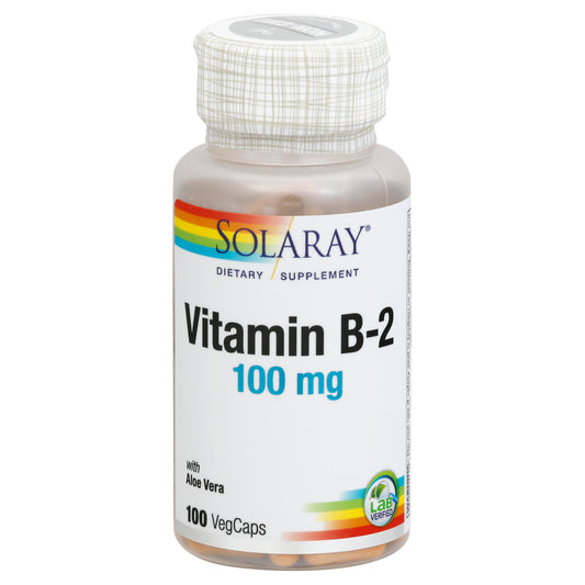 Solaray Vitamin B-2 100 ea