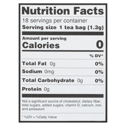 Buddha Teas Organic Lemon Balm Herbal Tea 18 Tea Bags