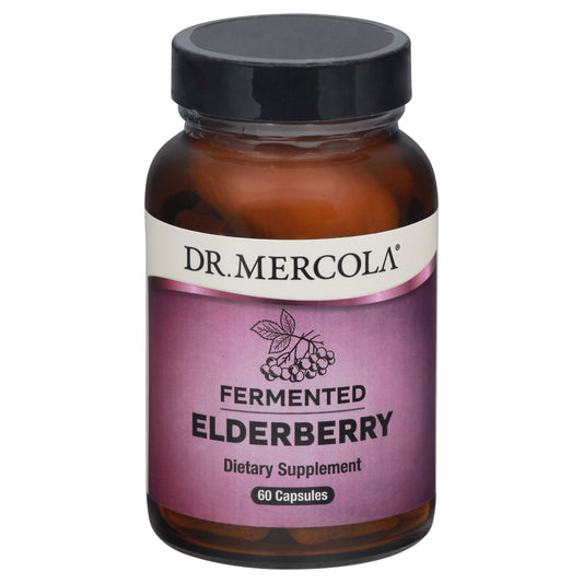 Dr. Mercola Capsules Fermented Elderberry 60 ea