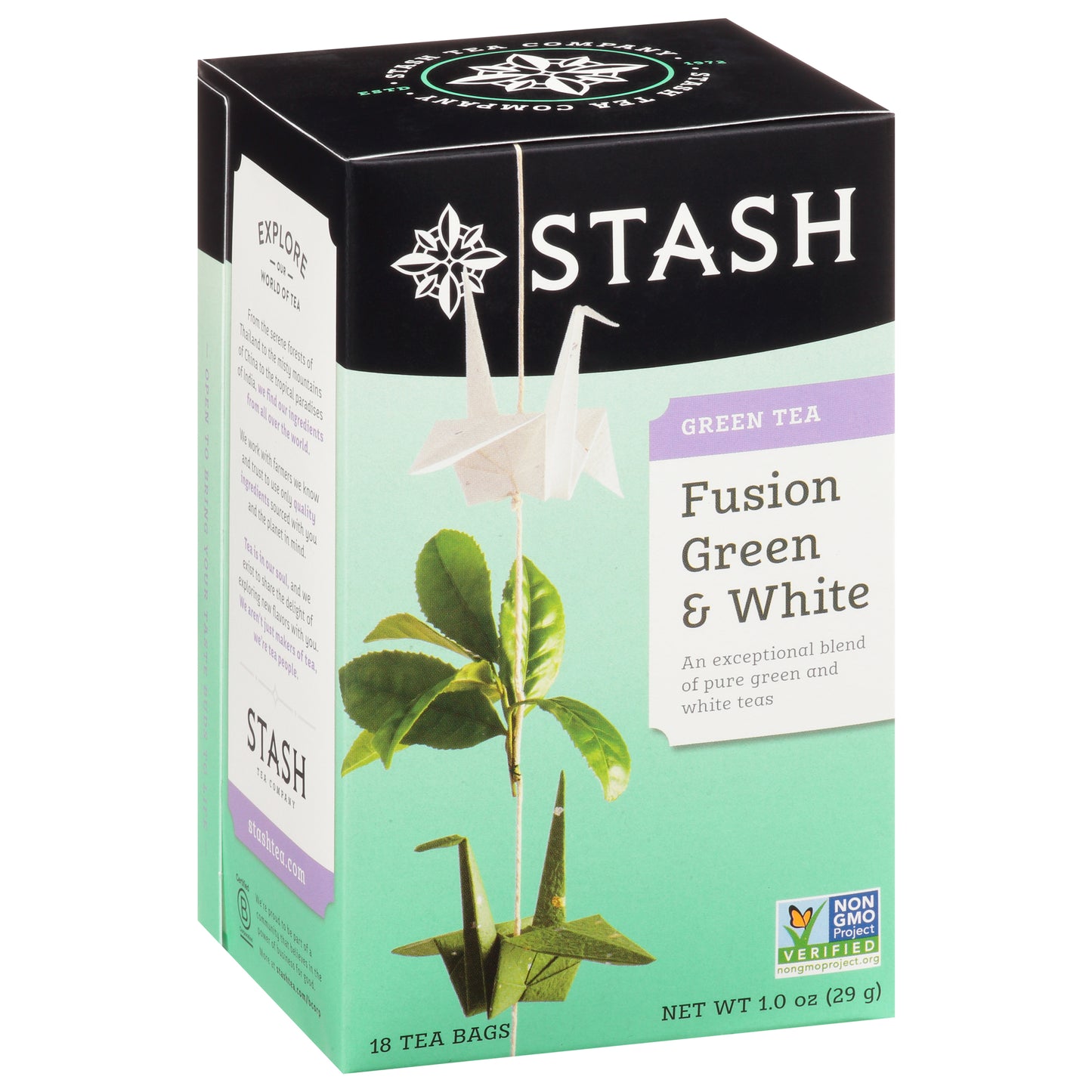 Stash Tea Bags Fusion Green & White Green Tea 18 ea