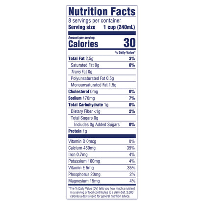 Almond Breeze Shelf-Stable Unsweetened Original Almondmilk, 64 oz