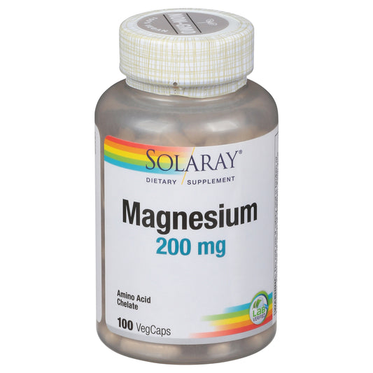 Solaray 200 mg Magnesium 100 VegCaps