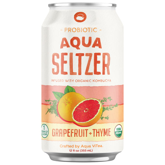 Aqua Seltzer Grapefruit + Thyme 12oz
