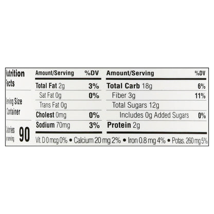 Sweet Nothings Organic Plant-Based Blueberry Frozen Spoonable Smoothie 3.5 oz