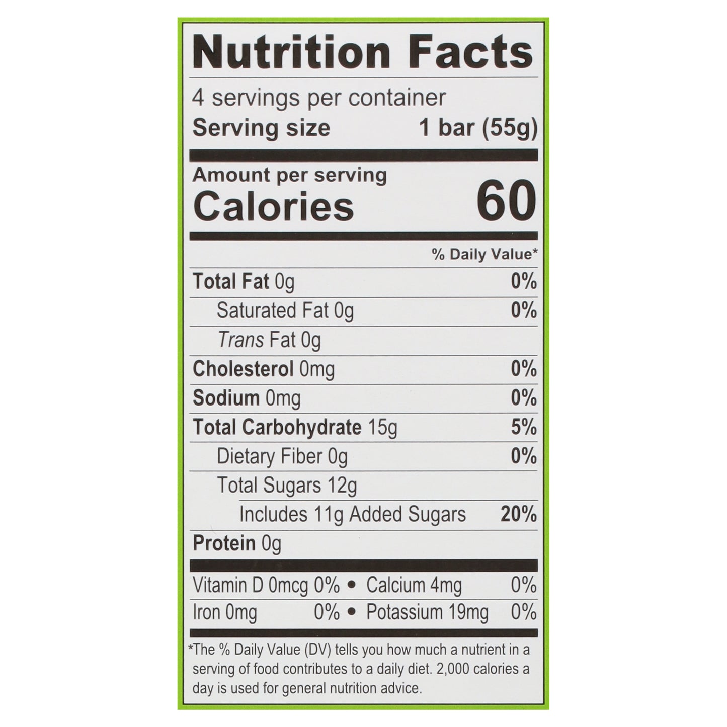 Alden's Organic Dairy Free Blackberry Fruit Bar 4 - 2.5 fl oz Bars
