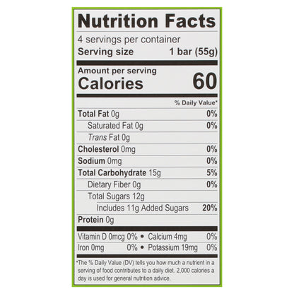 Alden's Organic Dairy Free Blackberry Fruit Bar 4 - 2.5 fl oz Bars