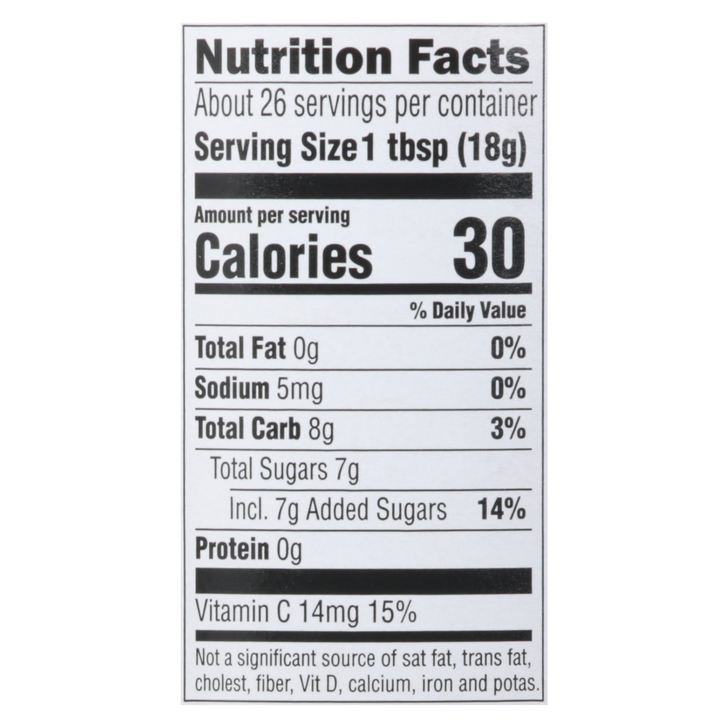 Crofter's Organic Peach Premium Spread 16.5 oz