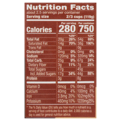 Cosmic Bliss Dairy-Free Organic Chocolate Walnut Brownie Frozen Dessert 14 fl oz