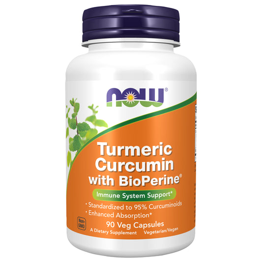 Turmeric Curcumin with BioPerine® - 90 Veg Capsules