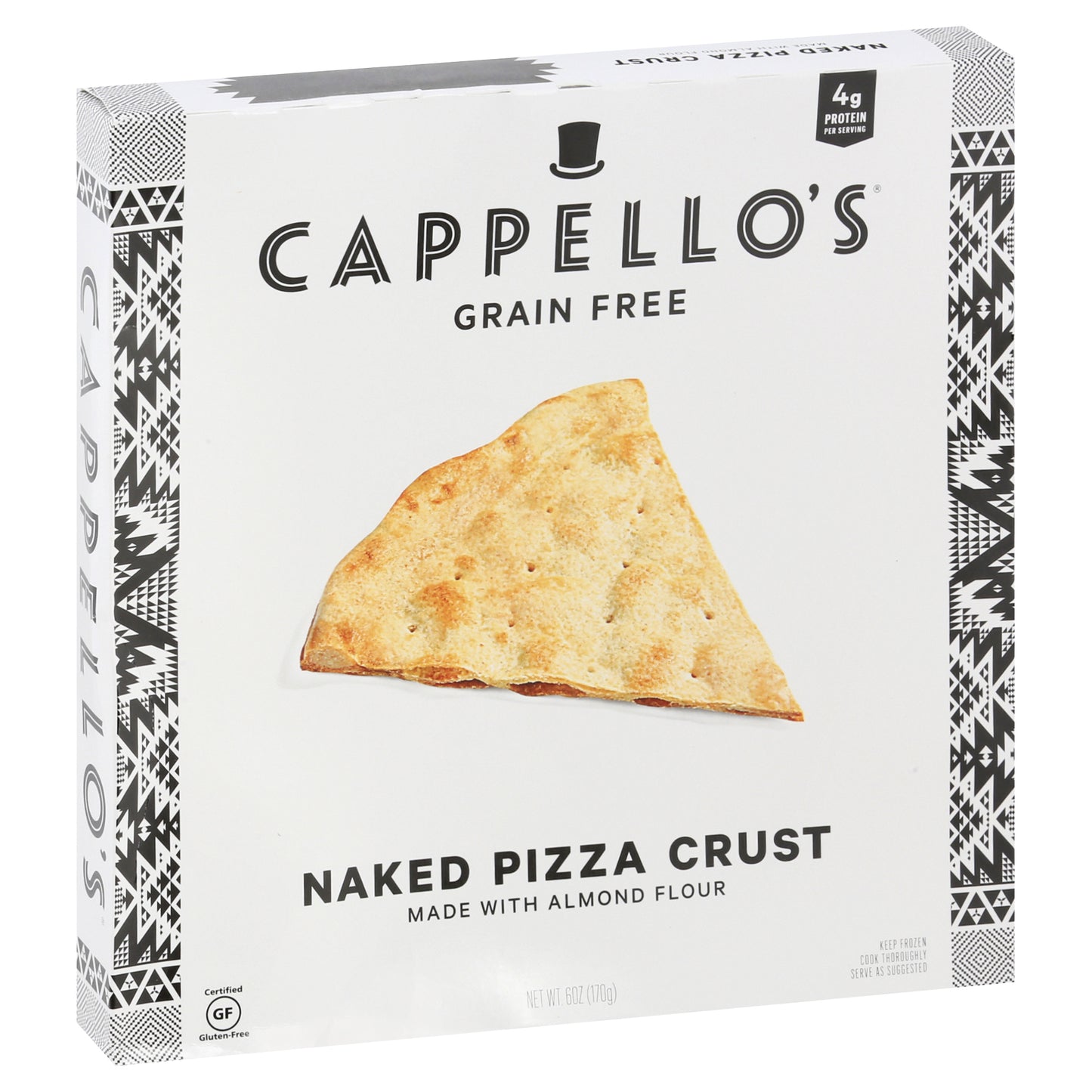 Cappello's Grain Free Naked Pizza Crust 6 oz